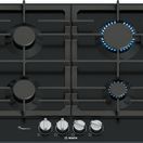 BOSCH PCP6A6I90 Series 6 4 Burner 60cm Gas Hob - Black additional 1