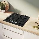 BOSCH PCP6A6I90 Series 6 4 Burner 60cm Gas Hob - Black additional 2