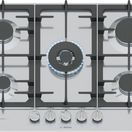 BOSCH PCQ7A5I90 Series 6 5 Burner 75cm Gas Hob - Stainless Steel additional 1