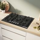 BOSCH PPQ7A6I40 Series 6 5 Burner 75cm Gas Hob - Black Glass additional 5