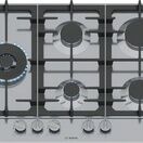 BOSCH PCS7A5I90 Series 6 5 Burner 75cm Gas Hob - Stainless Steel additional 1