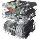 HOTPOINT H8IA115M4TUSUK 60cm 15 Place Built In Dishwasher Black Trim additional 2