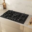 NEFF N70 T27PIQ4S0 Gas Hob 75 cm Tempered Glass - Black additional 2