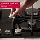 NEFF N70 T27PIQ4S0 Gas Hob 75 cm Tempered Glass - Black additional 6