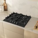 NEFF T26CIP8S0 N70 4 Burner 60cm Gas Hob - Black Enamel additional 3