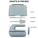KENWOOD KW0004 350W QuickMix Go Hand Mixer - Storm Blue additional 2