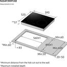 SAMSUNG NZ64F3NM1AB/UR 59cm Induction Hob - Black additional 5