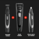 REMINGTON MB905 "The Works" Cordless Beard Trimmer Kit Black additional 3