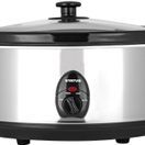 STATUS SANANTONIO1PKB2 San Antonio 6.5L Oval Slow Cooker Stainless Steel additional 1