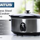 STATUS SANANTONIO1PKB2 San Antonio 6.5L Oval Slow Cooker Stainless Steel additional 4