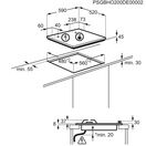 AEG HKB64450NB 8000 Flamelight Gas on Glass Hob 60cm additional 9