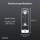 NUTRIBULLET 2777 NBG-200 McLaren Portable Blender - Grey additional 8