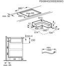 AEG TCH74B01CB Induction ExtractorHob 70cm additional 18