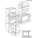 AEG OB6SM171DB 6000 Integrated Microwave Black 17L additional 13