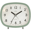 ACCTIM 15905 Hilda Retro non-Ticking Alarm Clock Cloverfield Green additional 2