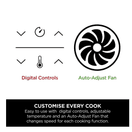 NINJA DZ400UK 9.5 litre 6-in-1 Dual Zone Air Fryer - Gun Metal Grey additional 10