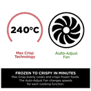 NINJA DZ300UK 7.6 litre 6-in-1 Dual Zone Air Fryer - Gun Metal Grey additional 7