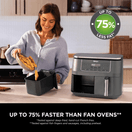 NINJA DZ300UK 7.6 litre 6-in-1 Dual Zone Air Fryer - Gun Metal Grey additional 6
