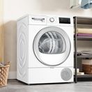 BOSCH WTH85226GB 8kg Freestanding Heat Pump Tumble Dryer - White additional 13