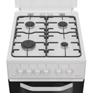 HOTPOINT HTG5GCWL 50cm Gas Twin Cavity Cooker - White additional 4