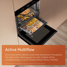 HOTPOINT HOIM4S8PM0XUK Built-In 60cm Single Electric Oven - Stainless Steel additional 11