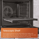 HOTPOINT HOI6A8PT1SXUK Class 6 Built-In Single Fan Oven - Stainless Steel additional 12