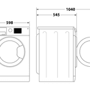 INDESIT CYSD83DWWUK Freestanding 8kg Heat Pump Tumble Dryer - White additional 7