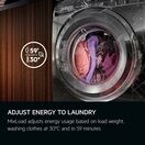 AEG LWR7314L4B 7000 ProSteam® 11+7 kg 1400 Spin Washer Dryer White additional 2