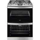 AEG CIX6540ACM 60cm Double Oven Cooker, Timer, Induction Hob Stainless Steel additional 1