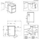 AEG CIX6540ACM 60cm Double Oven Cooker, Timer, Induction Hob Stainless Steel additional 7