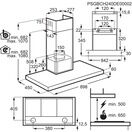 AEG DBX3950M 90cm T Shaped Cooker Hood - Stainless Steel additional 10