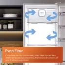 HOTPOINT HPKF6353XP4UK Total No Frost 60cm Fridge Freezer - Brushed Steel additional 4