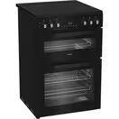 HOTPOINT HDE6VDB1 60cm Electric Double Oven Cooker - Black additional 2