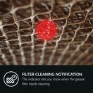 AEG DGE5861HB Hob2Hood 80cm Canopy Cooker Hood Black additional 3