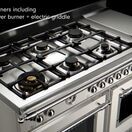 Bertazzoni HER126G2EAVT Heritage 120cm Range Cooker Twin Oven Dual Fuel Ivory additional 5