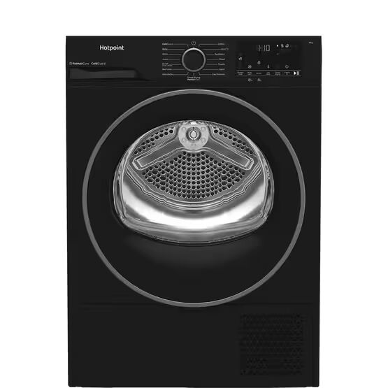 HOTPOINT CHD93MBBUK 9KG Heat Pump Tumble Dryer - Black