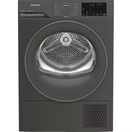 HOTPOINT CHSD82MGGUK 8KG Heat Pump Tumble Dryer - Dark Grey