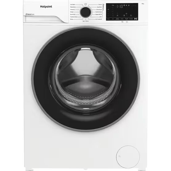 HOTPOINT HB103CAREUK Freestanding 10KG Washing Machine - White
