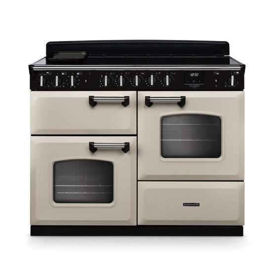 RANGEMASTER CLDLO110EIPPCR/CM1 Classic Deluxe 110cm OC Induction Pale Cream/Chrome