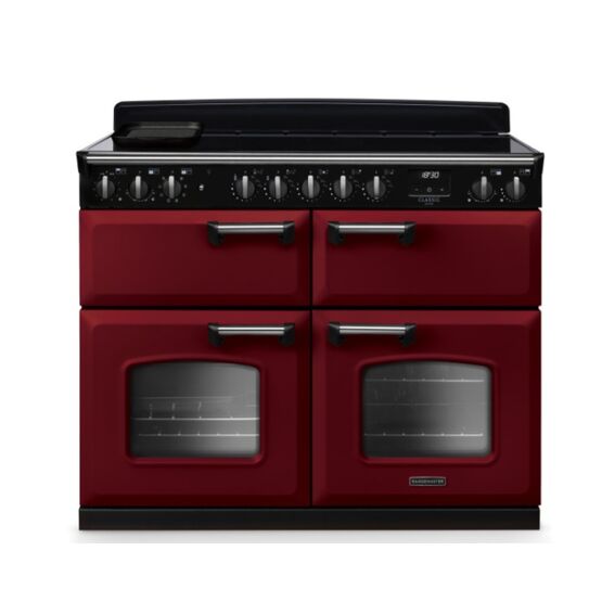 RANGEMASTER CLDLB110EIPBOR/CM1 Classic Deluxe 110cm BC Induction Bordeaux/Chrome