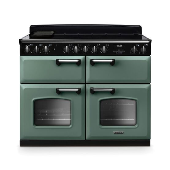 RANGEMASTER CLDLB110EIPMGR/CM1 Classic Deluxe 110cm BC Induction Mineral Green/Chrome