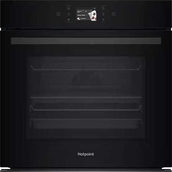 HOTPOINT HOI98PT2SBUK Class 8 Built-In Single Fan Oven - Black