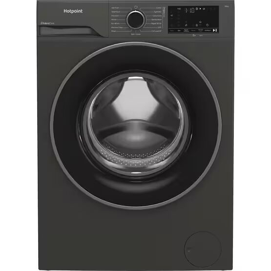 HOTPOINT HB103GCAREUK Freestanding 10KG Washing Machine - Grey