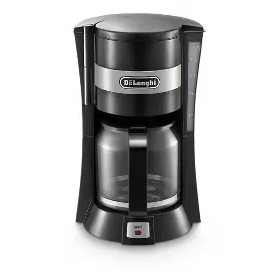 DELONGHI ICM15210 1.25L Series Filter Coffee Machine - Black