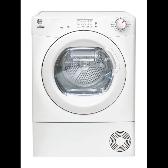 HOOVER HLEH8A1LE-80 H-Dry 300 HLE H8A1LE-80 8kg Heat Pump Tumble Dryer - White