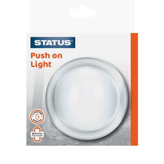 STATUS SPOL4 LED Circular Push On Light White