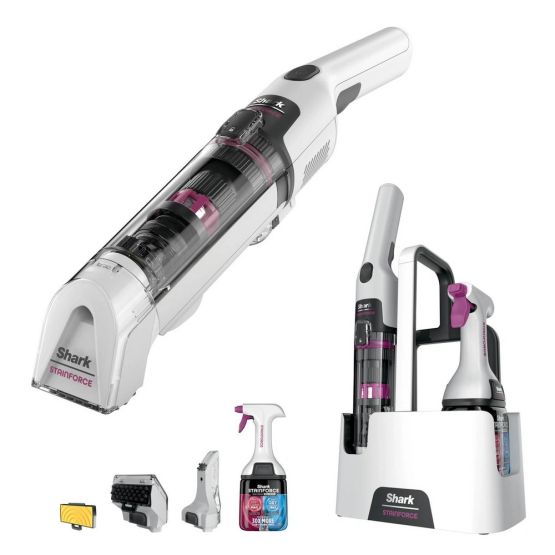 Shark HX100UKT Shark StainForce Cordless Stain-Destroying Spot Cleaner - White
