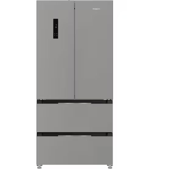 HOTPOINT HPG26513XBR4UK Dual NoFrost American Fridge Freezer Brushed Steel
