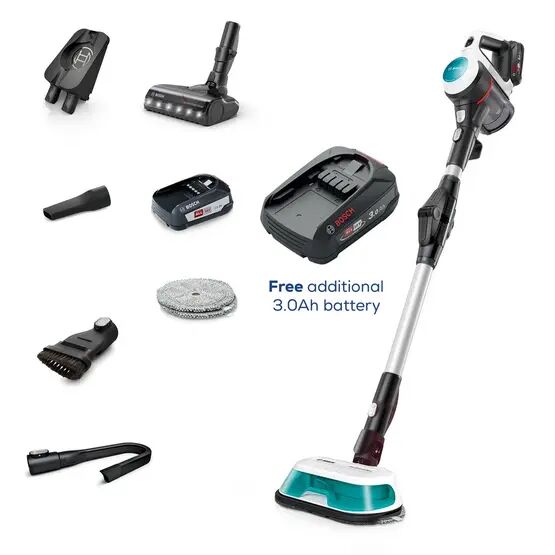 BOSCH BCS71HYGGBKI Unlimited 7 Aqua Vacuum &amp; Mop KIT