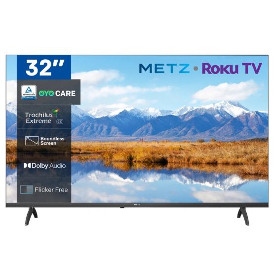 METZ 32MTF6000ZUK 32" 2K DLED Freely Smart TV - Black